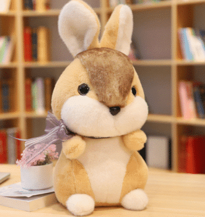 Beige Franse Knuffelkonijn Lapin Lièvre Kwaliteitsknuffel Uit Frankrijk De Knuffel