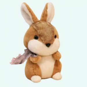 Beige Franse Knuffelkonijn Lapin Lièvre Kwaliteitsknuffel Uit Frankrijk De Knuffel