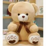 Beige Knuffelbeer 60 cm Superschattig Slaap en Speelkameraad De Knuffel