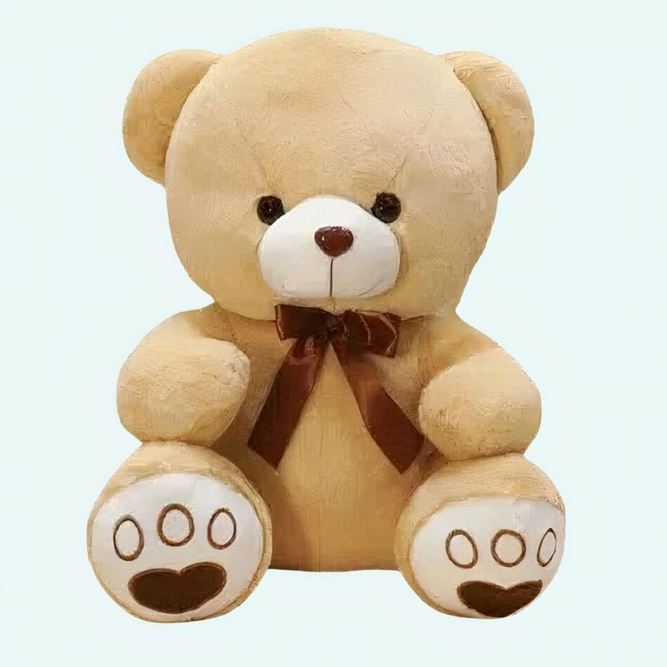 Beige Knuffelbeer 60 cm Superschattig Slaap en Speelkameraad De Knuffel