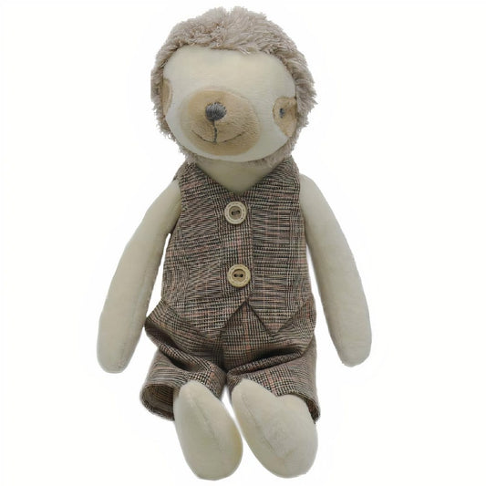 Beige Paresseux Knuffels Duo Mr en Mme Zachte Pluche Klein De Knuffel beige