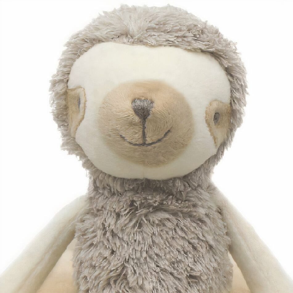 Beige Paresseux Knuffels Duo Mr en Mme Zachte Pluche Klein De Knuffel