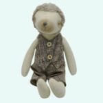 Beige Paresseux Knuffels Duo Mr en Mme Zachte Pluche Klein De Knuffel
