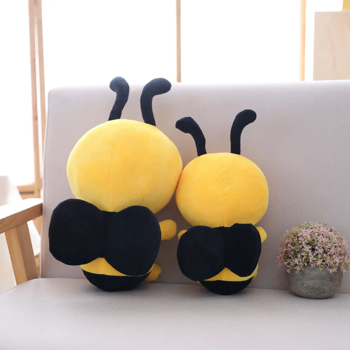 Bij Knuffel met Vleugels 20 cm | Vrolijke Honingbij De Knuffel