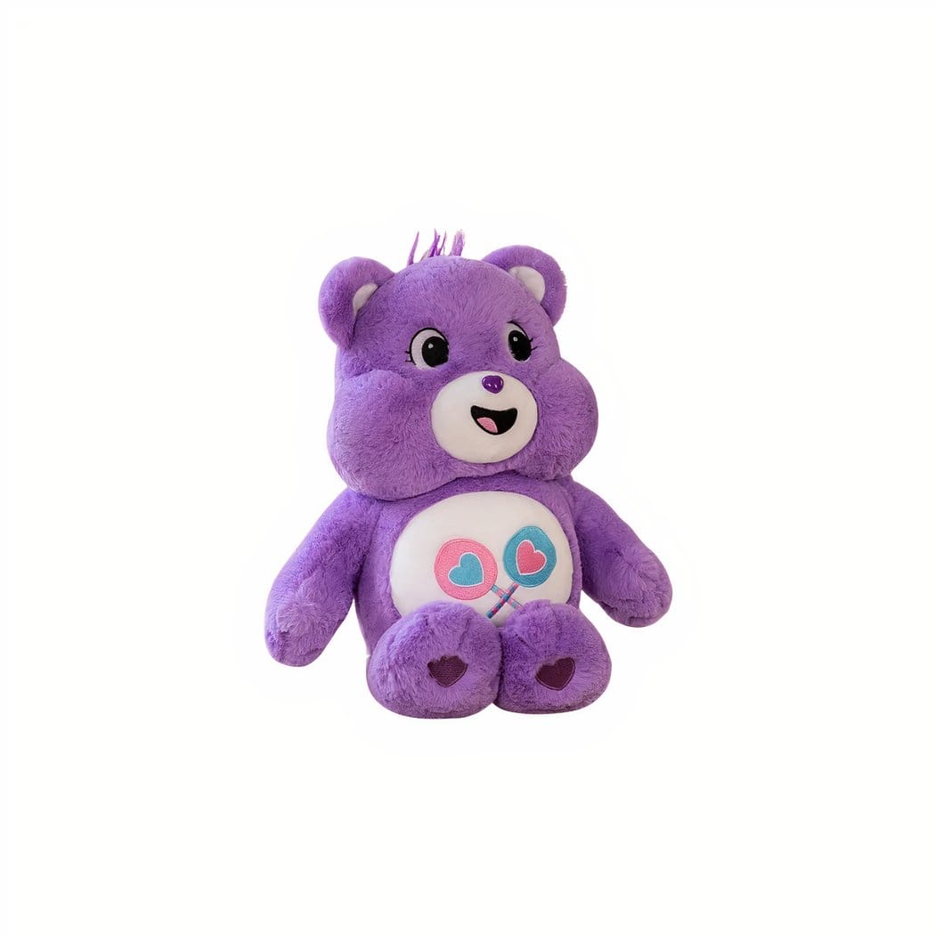 Bisounbeer Knuffel Kussen Zacht Pluche Voor Kinderen De Knuffel 33-cm / Paars