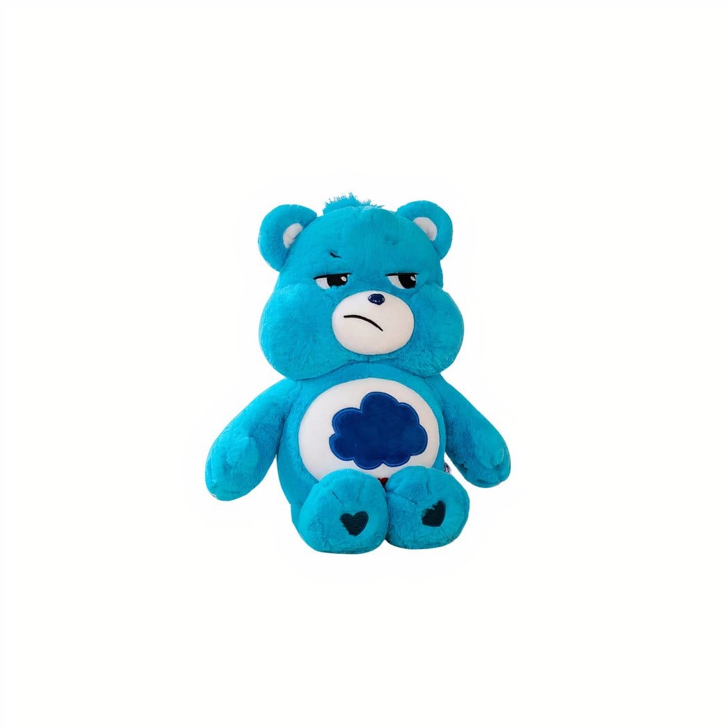 Bisounbeer Knuffel Kussen Zacht Pluche Voor Kinderen De Knuffel 33-cm / Donkerblauw