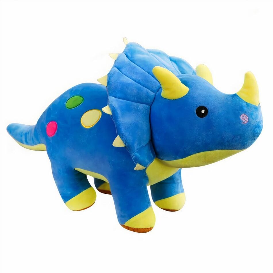 Blauwe Dinosaurus Knuffel Superzacht Voor Het Slapen De Knuffel