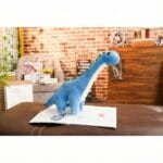 Blauwe Dinosaurus Knuffel Zacht En Rustgevend Voor Kinderen De Knuffel