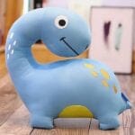 Blauwe Knuffel Dinosaurus Grappig Zacht Troostgevende Speelknuffel De Knuffel