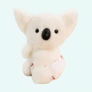 Blauwe Knuffel Koala Kawaii met Fluweelzachte Vacht en Lief Gezicht De Knuffel