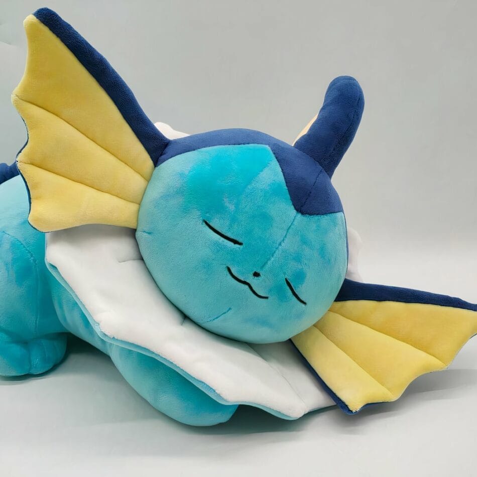 Blauwe Knuffel Pokémon Vaporeon Zachte Pluche Speelvriend De Knuffel