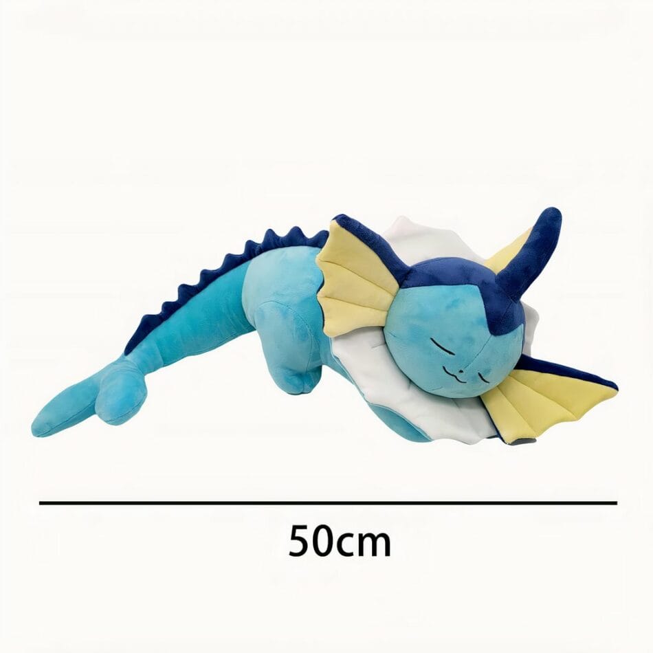 Blauwe Knuffel Pokémon Vaporeon Zachte Pluche Speelvriend De Knuffel