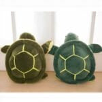 Blauwe Knuffel Schildpad Met Zacht Pluche En Oceaanstijl De Knuffel