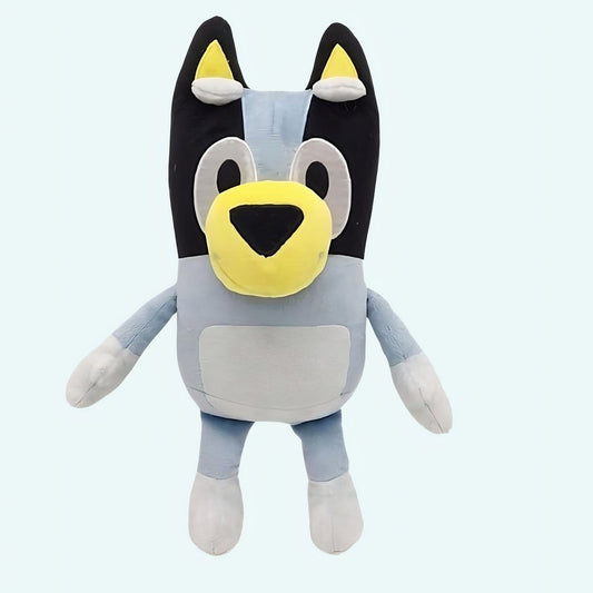 Blauwe Knuffelhond Bluey Zachte Pluche Met Kleurrijke Kop De Knuffel