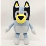 Blauwe Knuffelhond Bluey Zachte Pluche Met Kleurrijke Kop De Knuffel