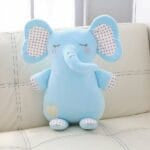 Blauwe Olifant Knuffel Pluche Kussen Voor Kinderen De Knuffel