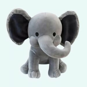 Blauwe Olifant Knuffel Pluche Kussen Voor Kinderen De Knuffel