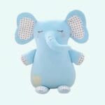 Blauwe Olifant Knuffel Pluche Kussen Voor Kinderen De Knuffel