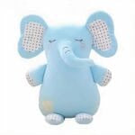 Blauwe Olifant Knuffel Pluche Kussen Voor Kinderen De Knuffel