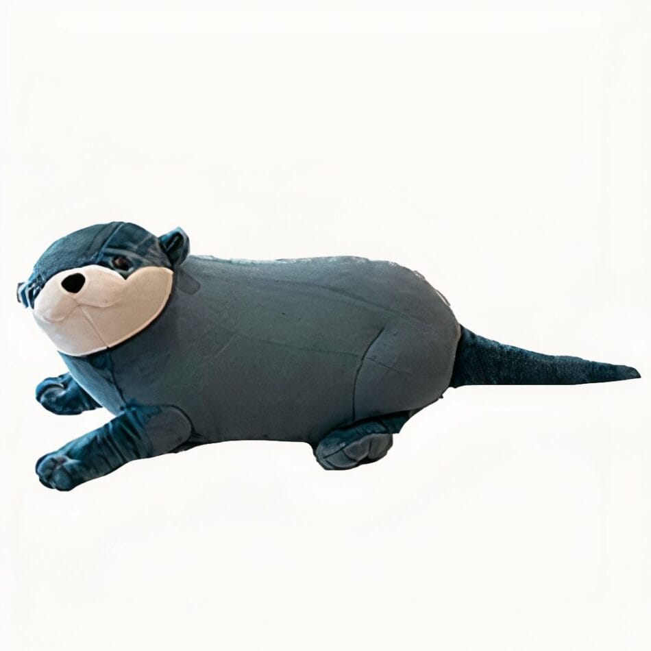Blauwe Otter Knuffel Zachte Speelkameraad Voor Kinderen De Knuffel