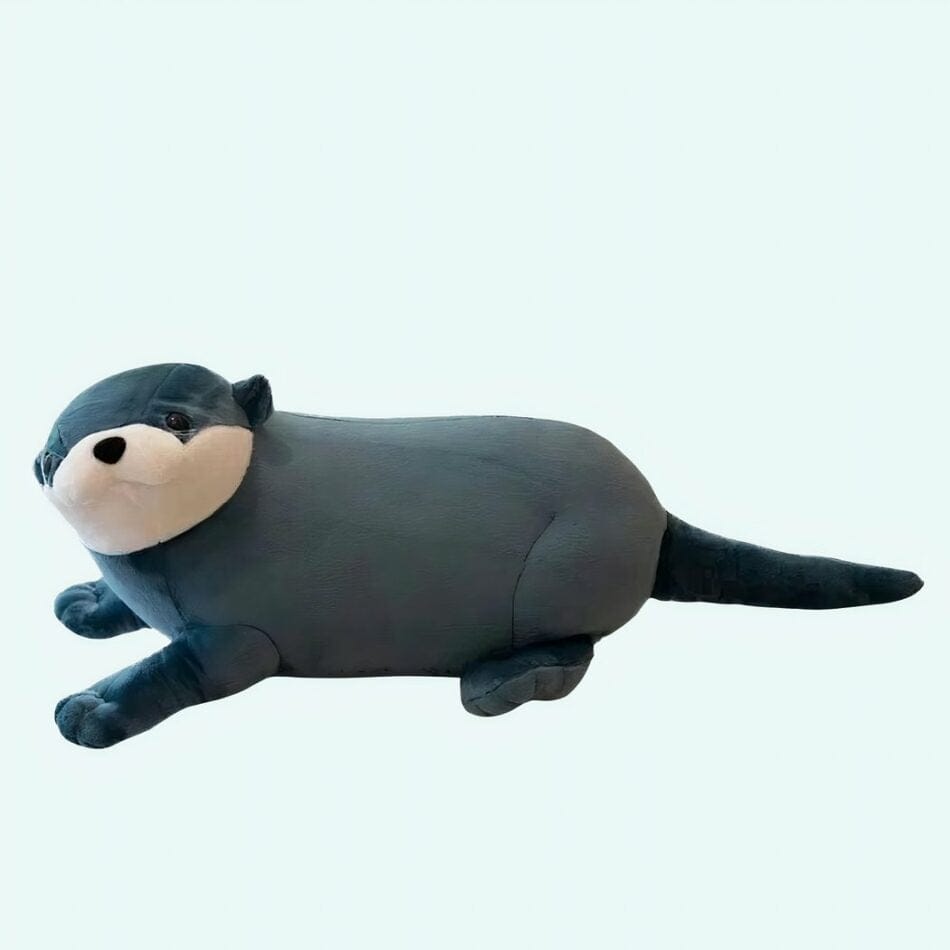 Blauwe Otter Knuffel Zachte Speelkameraad Voor Kinderen De Knuffel