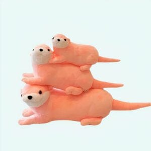 Blauwe Otter Knuffel Zachte Speelkameraad Voor Kinderen De Knuffel