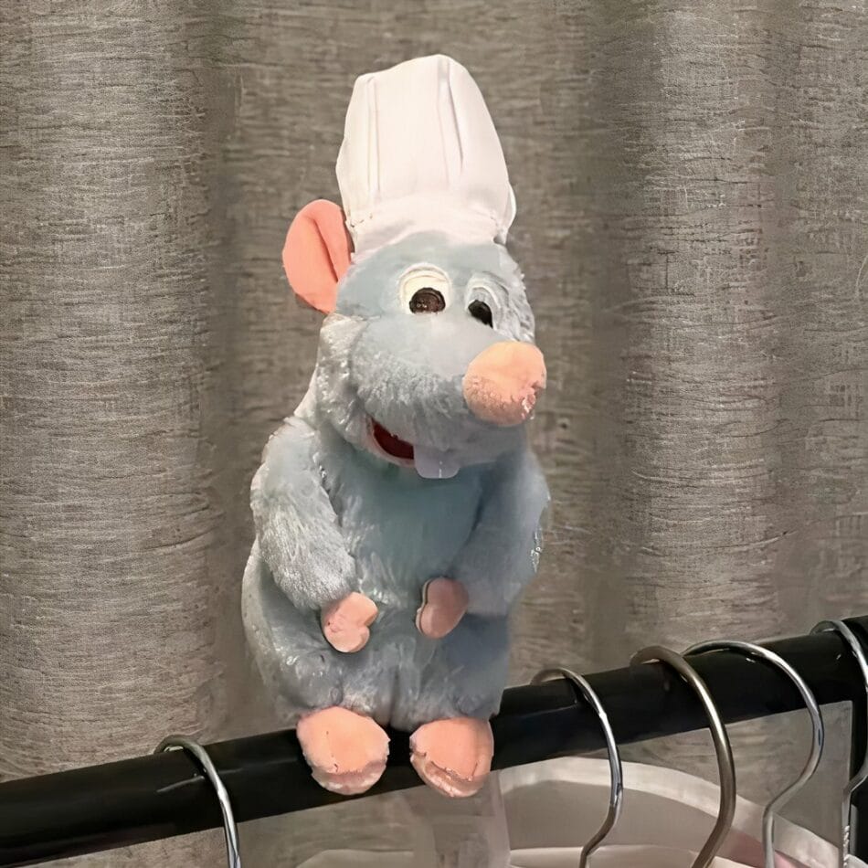 Blauwe Ratatouille Rémy Magnetische Knuffel Met Chef Hoed De Knuffel