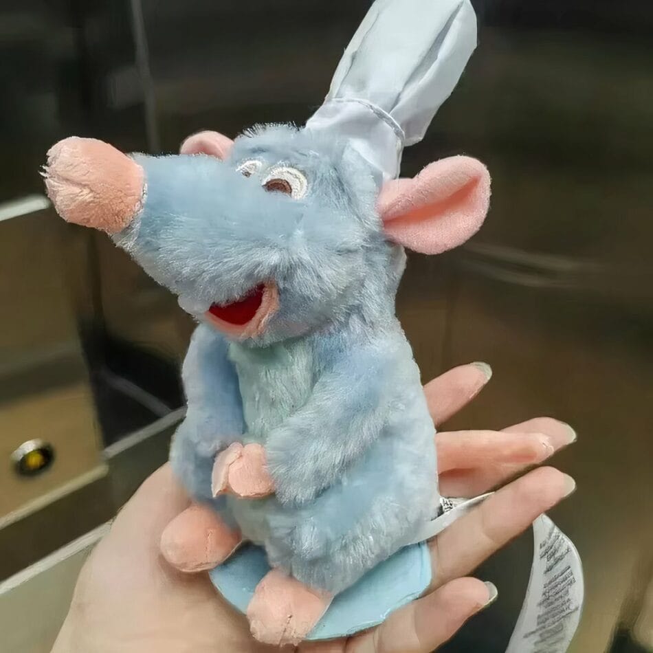 Blauwe Ratatouille Rémy Magnetische Knuffel Met Chef Hoed De Knuffel