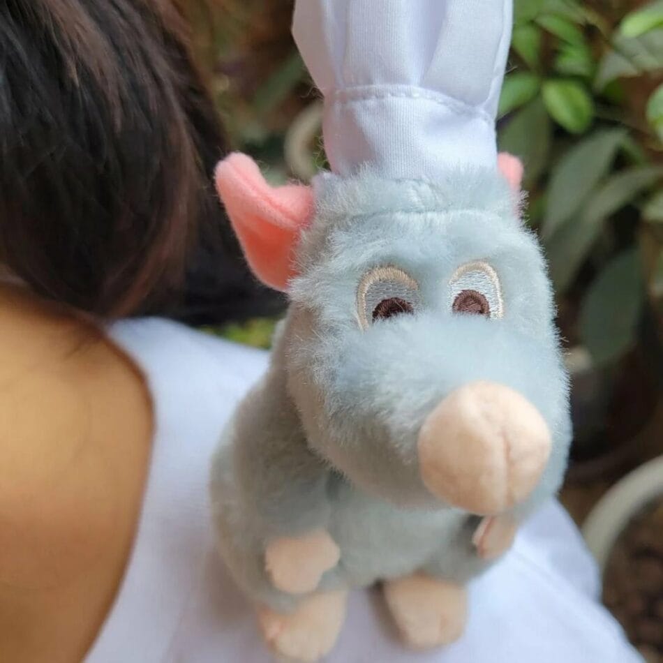 Blauwe Ratatouille Rémy Magnetische Knuffel Met Chef Hoed De Knuffel