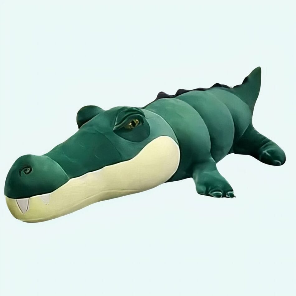 Blauwe Reuzen Knuffel Alligator Grote Speelknuffel De Knuffel