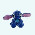 Blauwe Stitch Knuffel met Ademend Nachtlampje De Knuffel