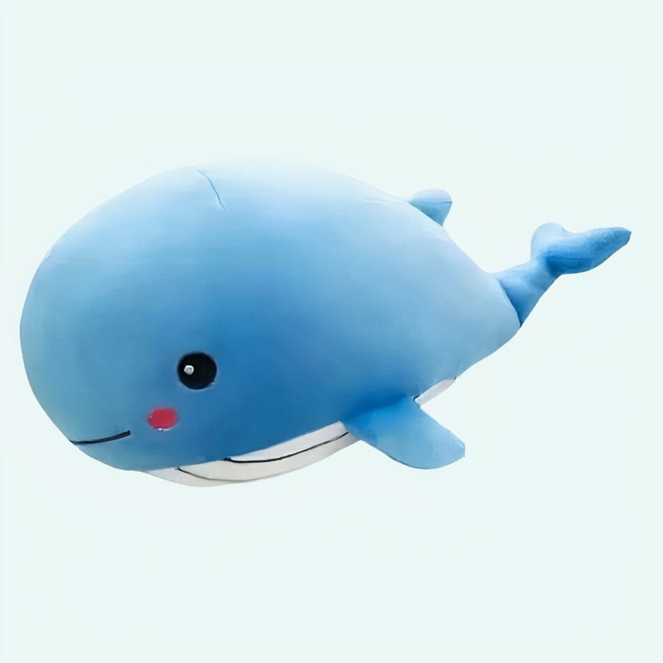 Blauwe Walvis Knuffel Met Onderwater Gids De Knuffel