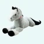 Blauwgrijs Knuffelpaard Zachte Eco Vriendelijke Knuffel voor Kinderen De Knuffel