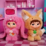 Blind Box Wakuku Vos en Konijn in Kleurrijk Kostuum De Knuffel