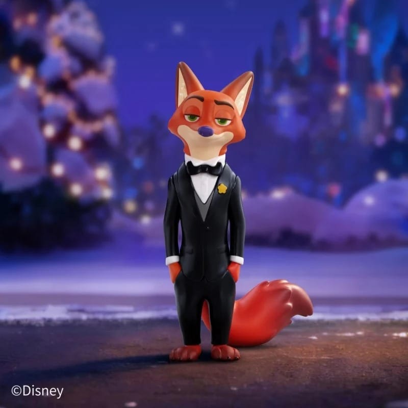 Blind Box Zootopie Judy en Nick Serie V2 Willekeurig Model De Knuffel