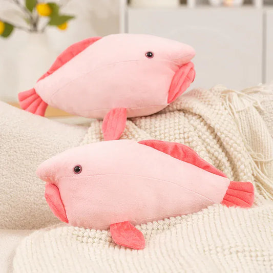Blobvis Knuffel 36 cm | Grappig Realistisch Zeedier De Knuffel