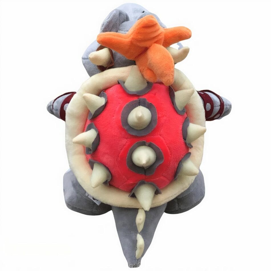 Bowser Knuffel Droog Aanvoelend Textiel Mario De Knuffel