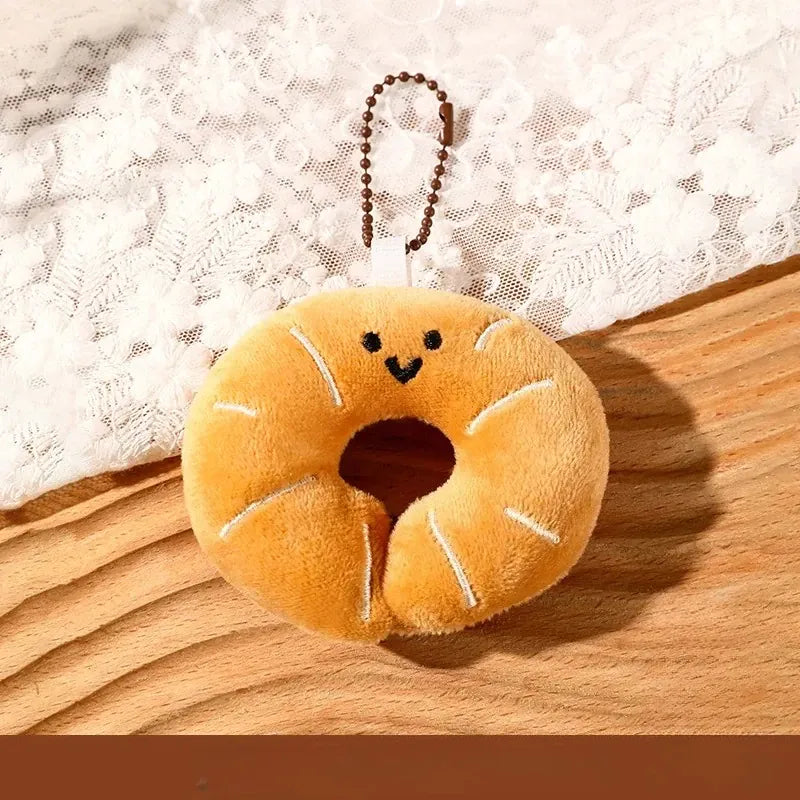 Brood Knuffel Sleutelhanger | Pluche Broodjes Tashanger De Knuffel