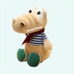 Bruine Baby Krokodil Knuffel Zachte Pluche Speelkameraad De Knuffel