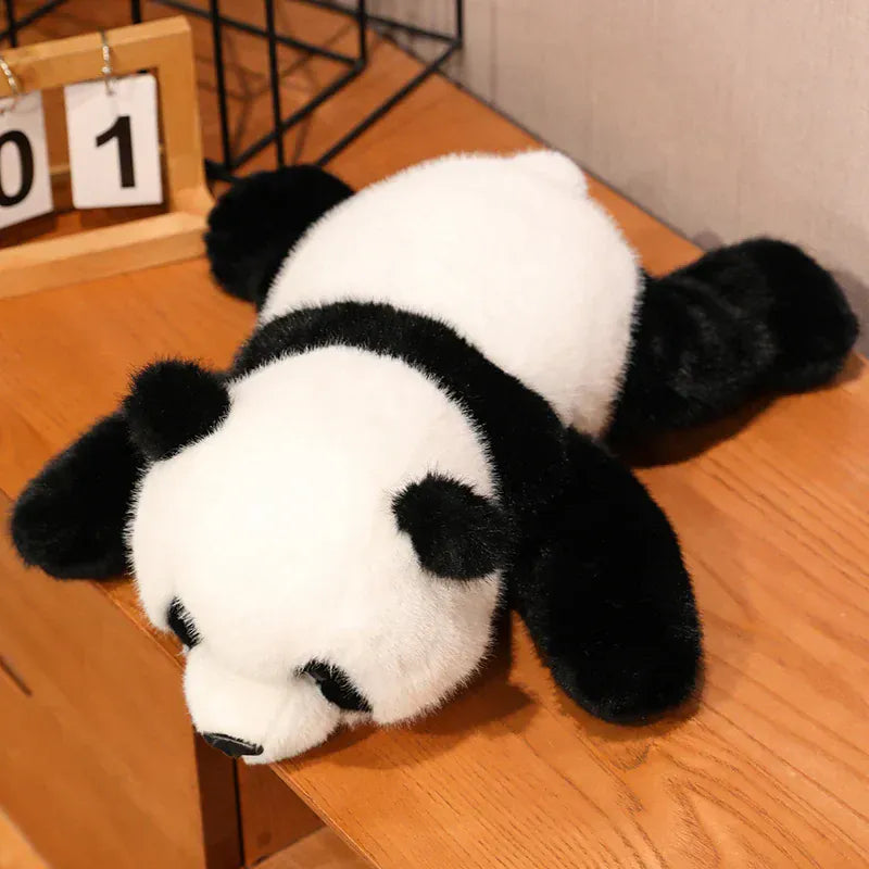 Bruine Beer Knuffel 30/45/65 cm De Knuffel black and white / 45