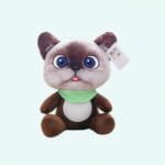 Bruine Cartoon Kat Knuffel Ultra Zacht Pluche De Knuffel