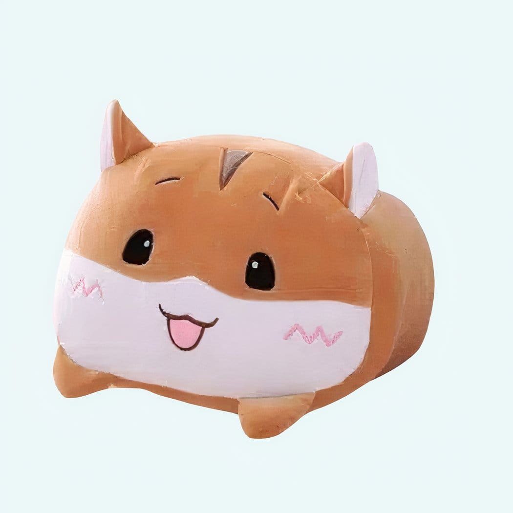 Bruine Kat Knuffelkussen Langwerpig Zacht Comfortabel De Knuffel
