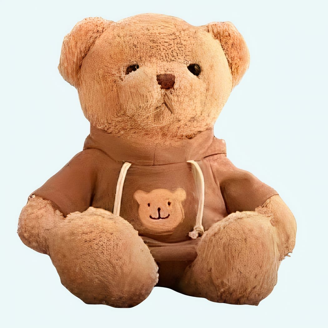 Bruine Knuffel Beertje Met Donkerbruine Trui Van Pluche De Knuffel
