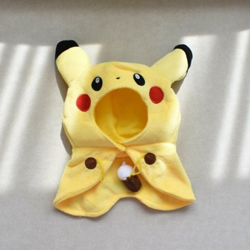 Bruine Knuffel Evoli Verkleed als Pikachu Pokémon Pluche De Knuffel