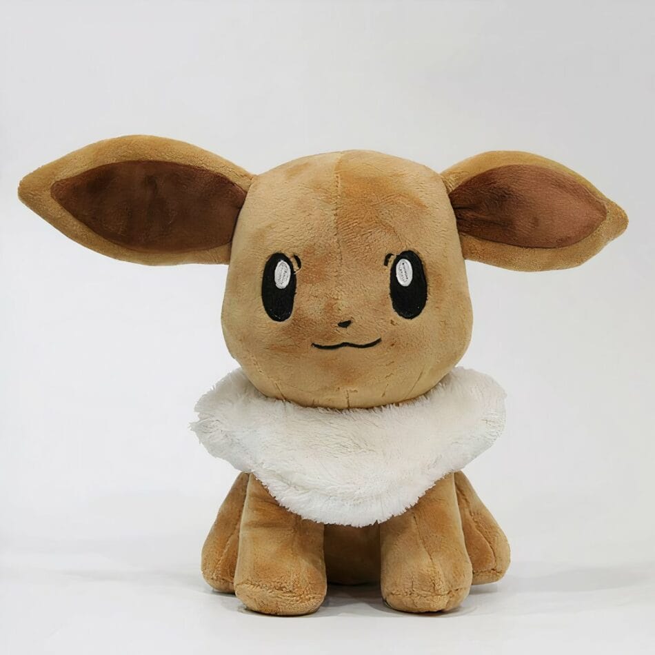 Bruine Knuffel Evoli Verkleed als Pikachu Pokémon Pluche De Knuffel