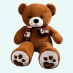 Bruine Knuffelbeer 31 cm Zachte Stof en Nette Afwerking De Knuffel