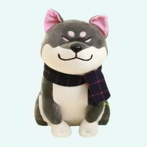 Bruine Knuffelhond Shiba-Inu Stijl Pluche Knuffel De Knuffel