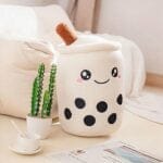 Bubble Tea Knuffel Voor Kinderen Glimlachend Zacht De Knuffel