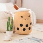 Bubble Tea Knuffel Voor Kinderen Glimlachend Zacht De Knuffel