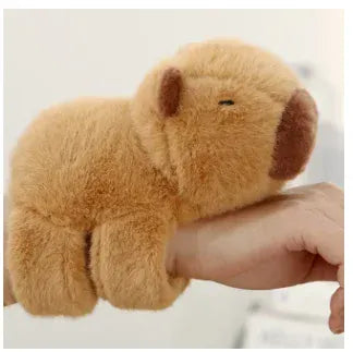 Capibara en Vos Knuffel Armband | Pluche Klaparmband De Knuffel Model 6